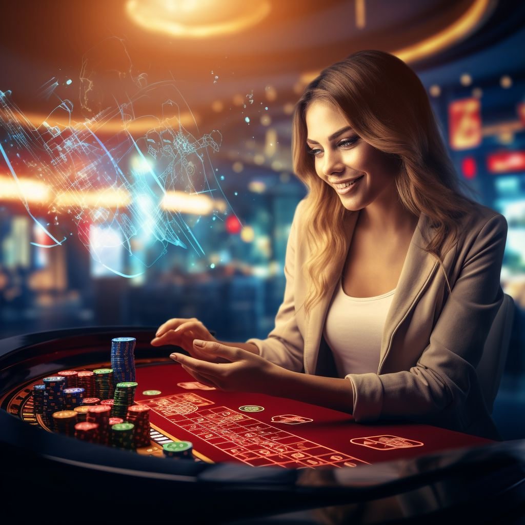 Live Dealer: Studio Feed Live roulette table with dealer and multi-camera view